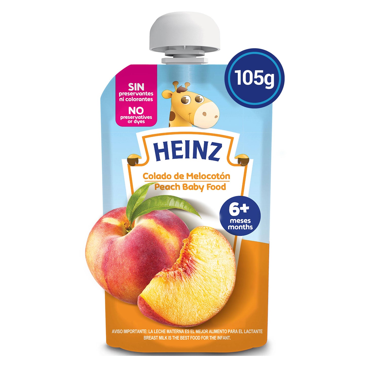 Colado Marca Heinz Sabor Manzana Doypack - 105 Gramos