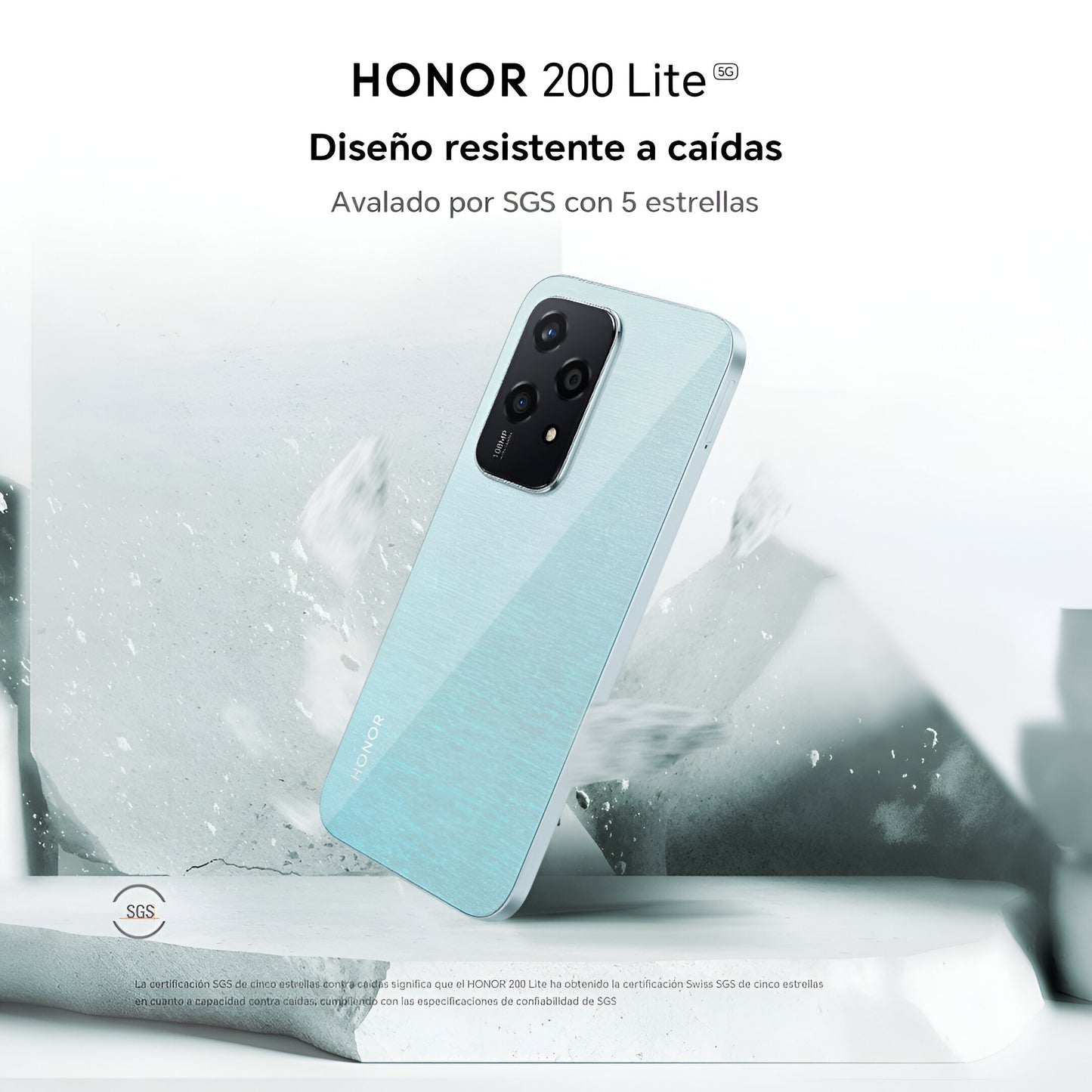 Honor 200 lite Cámara 108MPX Memoria ROM 256GB
