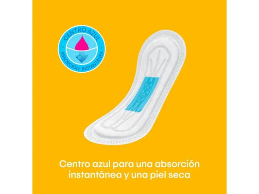 Toallas Femeninas Kotex Esencial Normal Alas Aloe Vera - 10Uds