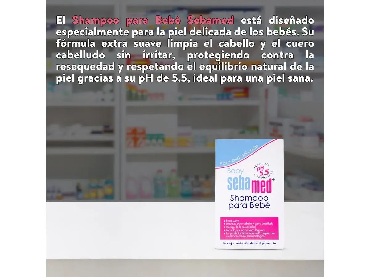 Sebapharma Shampoo Para Bebe 250Ml