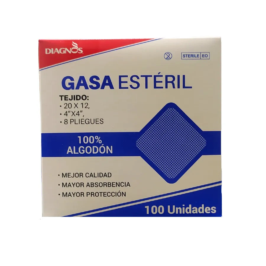 Gasa Esteril Caplin Point Laborat 10Cmx10Cm - Precio por 1 unidad