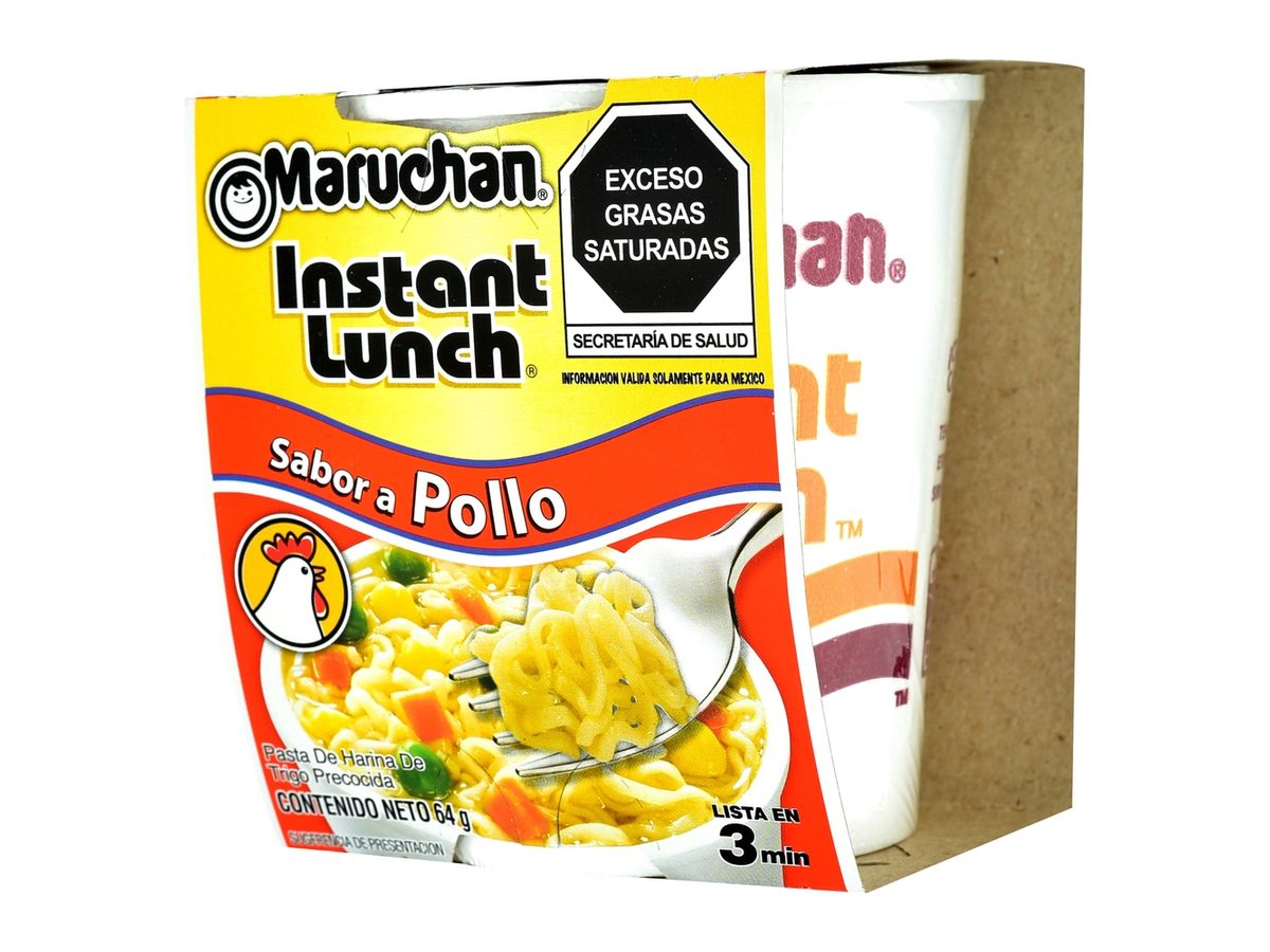 Sopa Maruchan instantánea sabor a pollo - 64 gramos