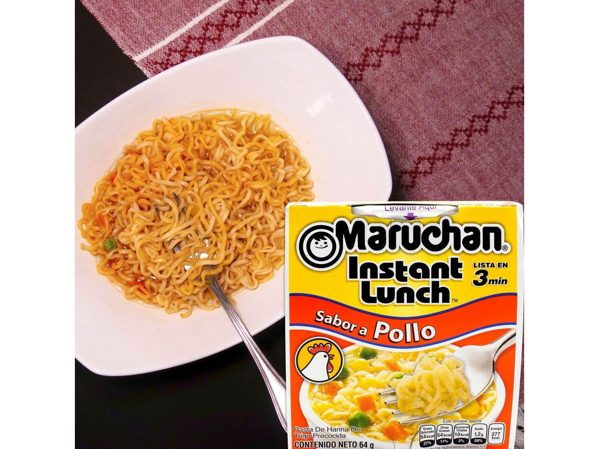 Sopa Maruchan instantánea sabor a pollo - 64 gramos