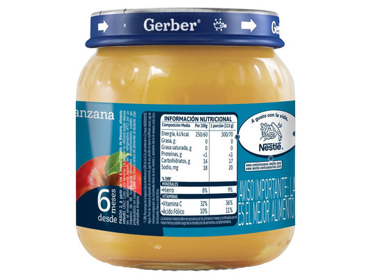 Colado Gerber Manzana - 113 gramos