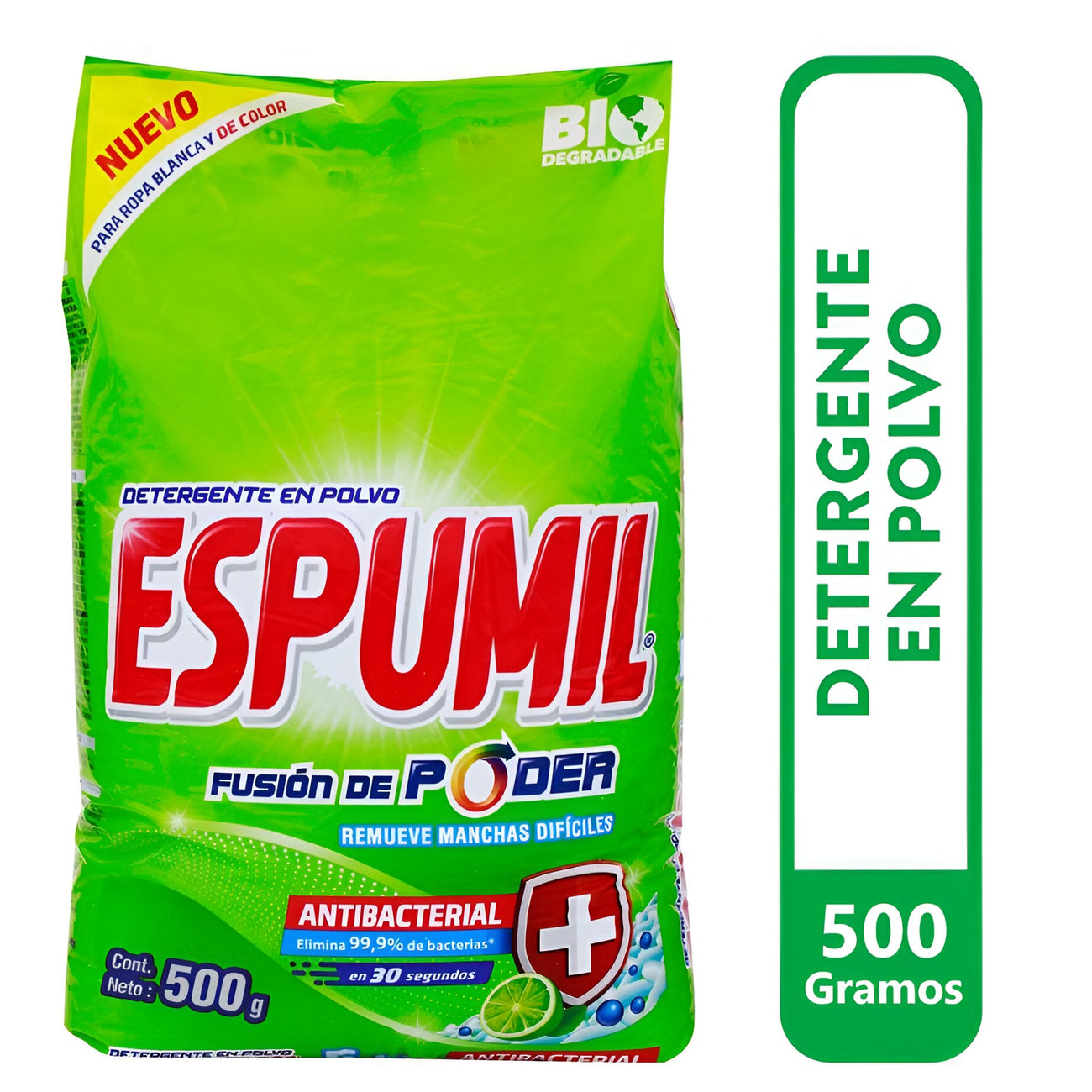 Detergente en polvo espumil 500 gramos (1.1 libras)