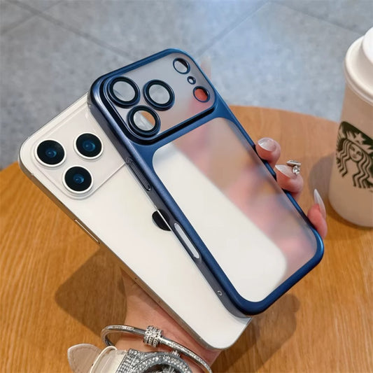 Funda para iPhone 17 Pro Max con revestimiento azul