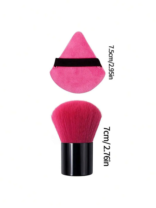 Set de 2 piezas de brocha