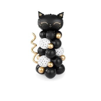 Bouquet Globos Gatito Negro (140cm)