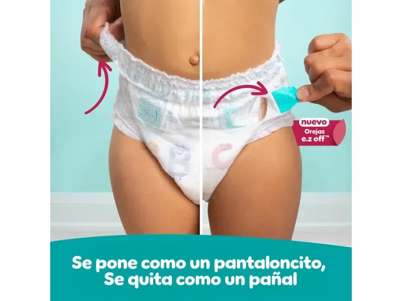 Pañales Pampers Cruisers 360 Talla 6 16+ kg Fácil de Subir - 48 Uds