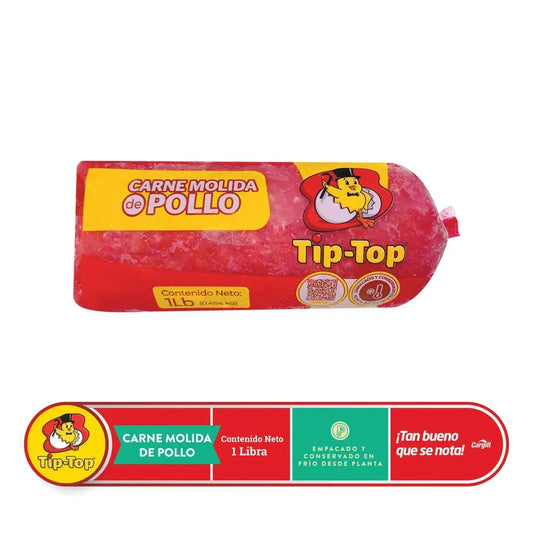 Carne Molida Tip Top de pollo - Precio 1 libra