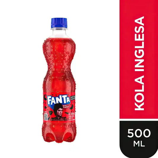 Refresco Fanta Roja Gaseoso Pet -500ml