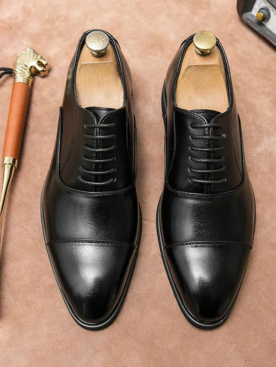 Zapatos Oxford suela de goma cómoda y antideslizante