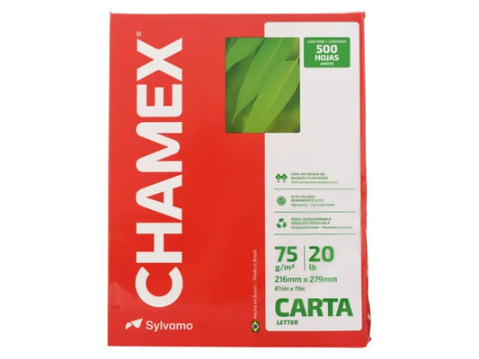 Papel Bond Carta #40 8 1/2X11 75 Gramos Navigator 500 Hojas