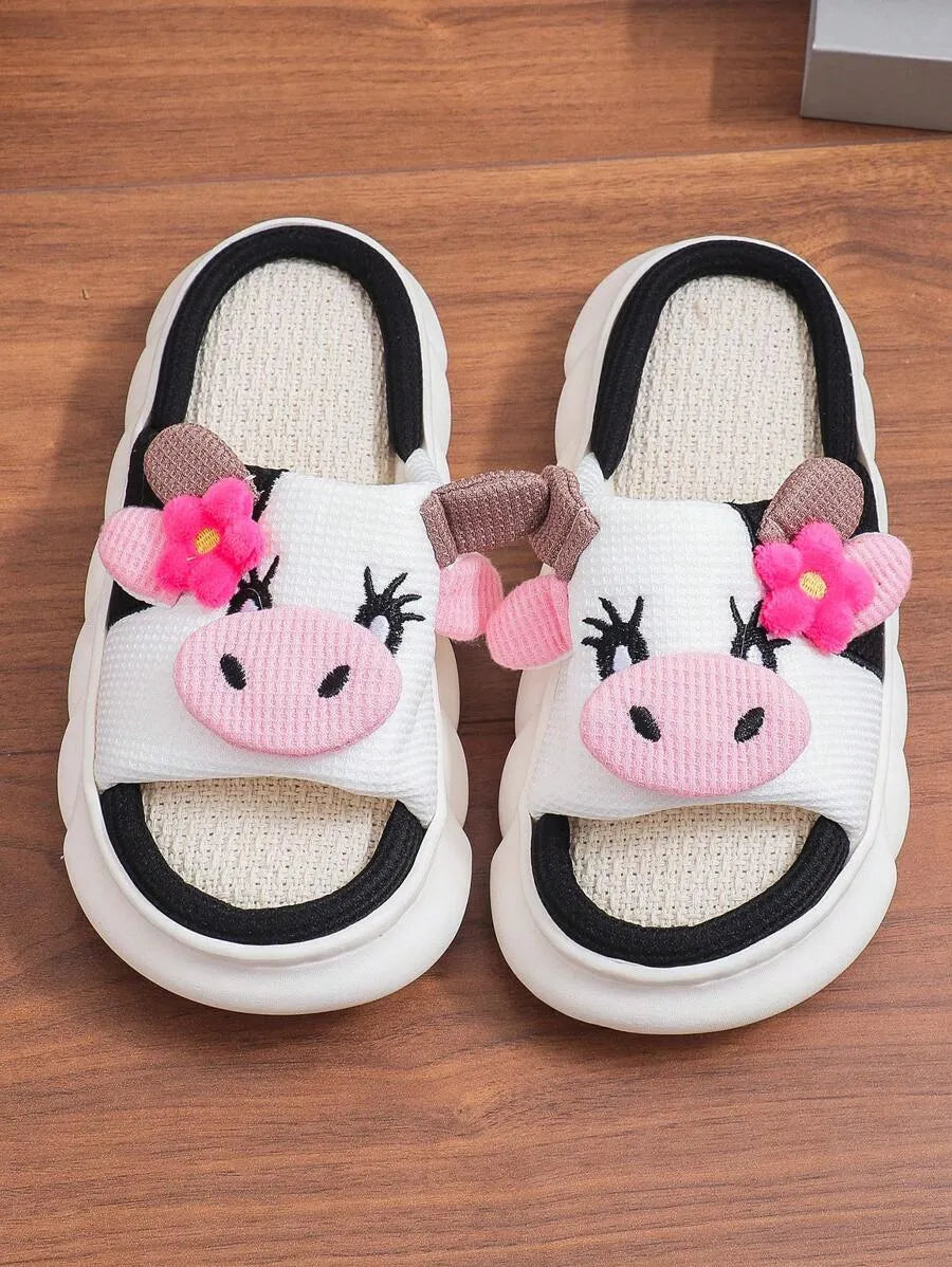 Pantuflas de vaca