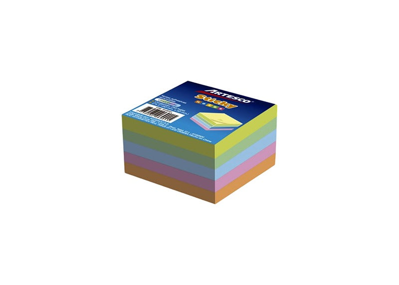 Block de Notas Adhesivas Neon Mini Cubo 2"X2"