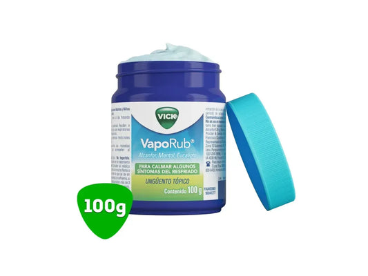 Ungüento Vick VapoRub Alivia Congestión Nasal - 100 g