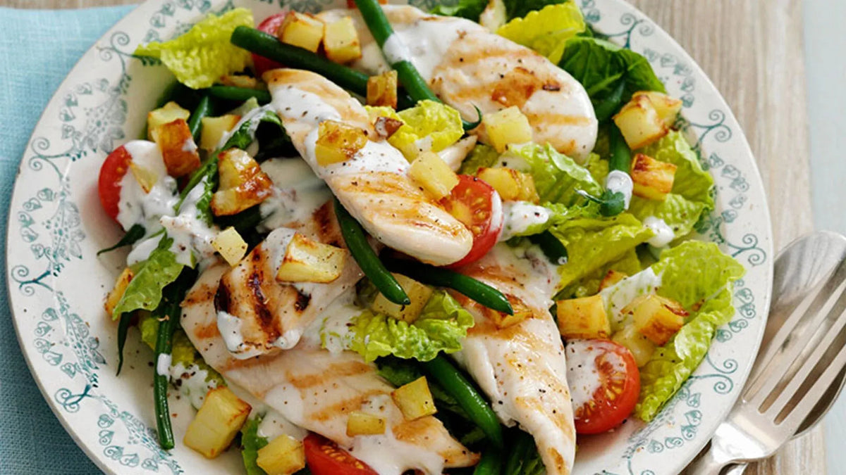 Ensalada César con pollo